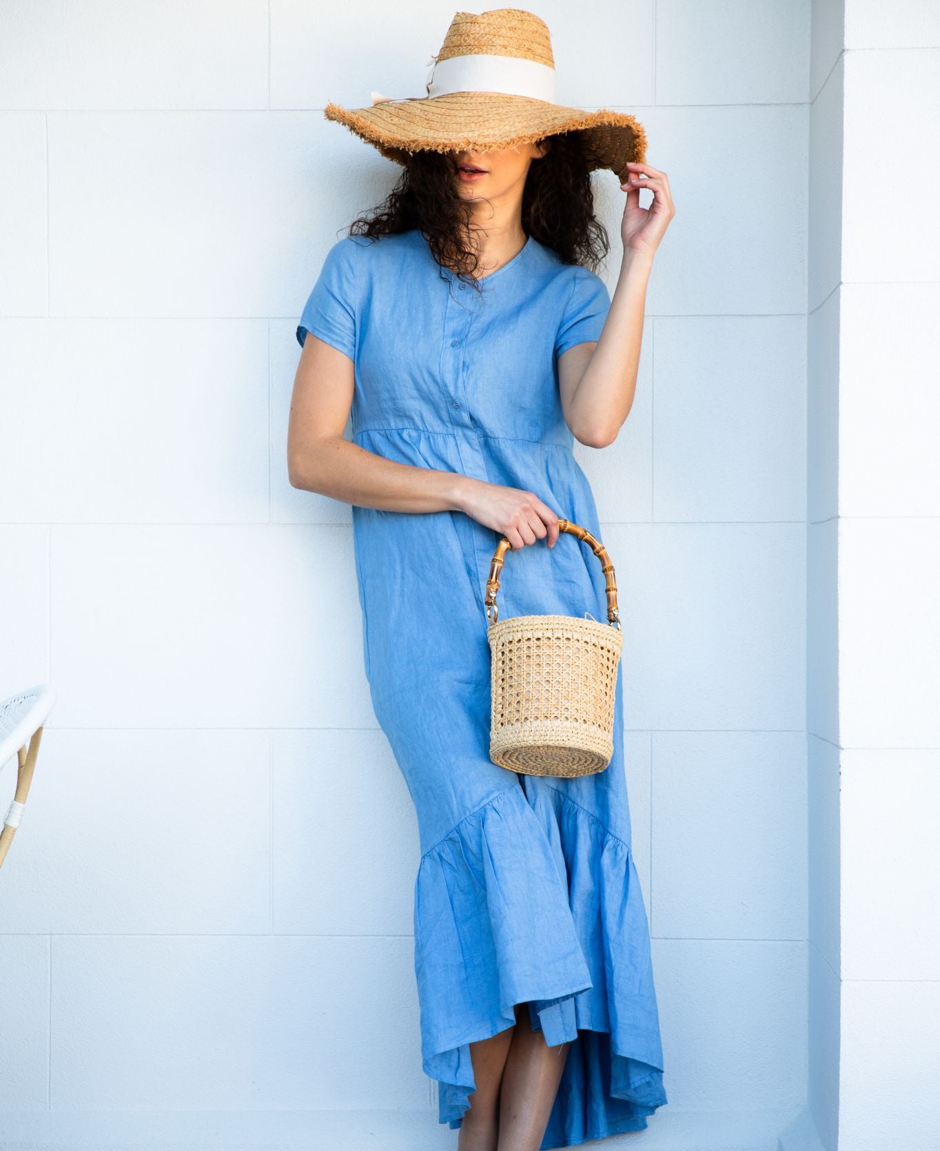 Nature's Symphony: Styling the Fusion of Raffia Bags with Bamboo Handles