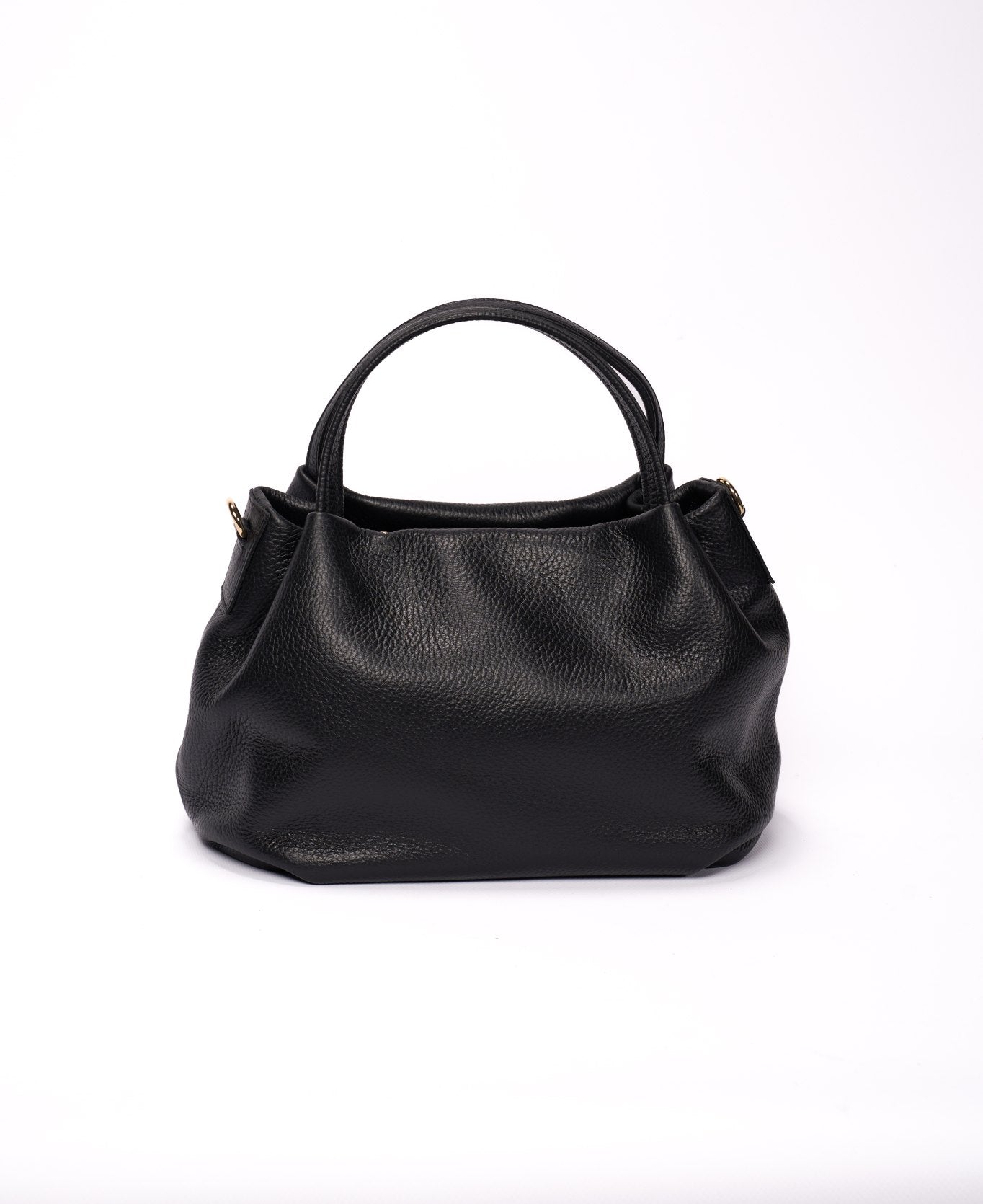 Borsa Uffizi in morbida pelle Nera