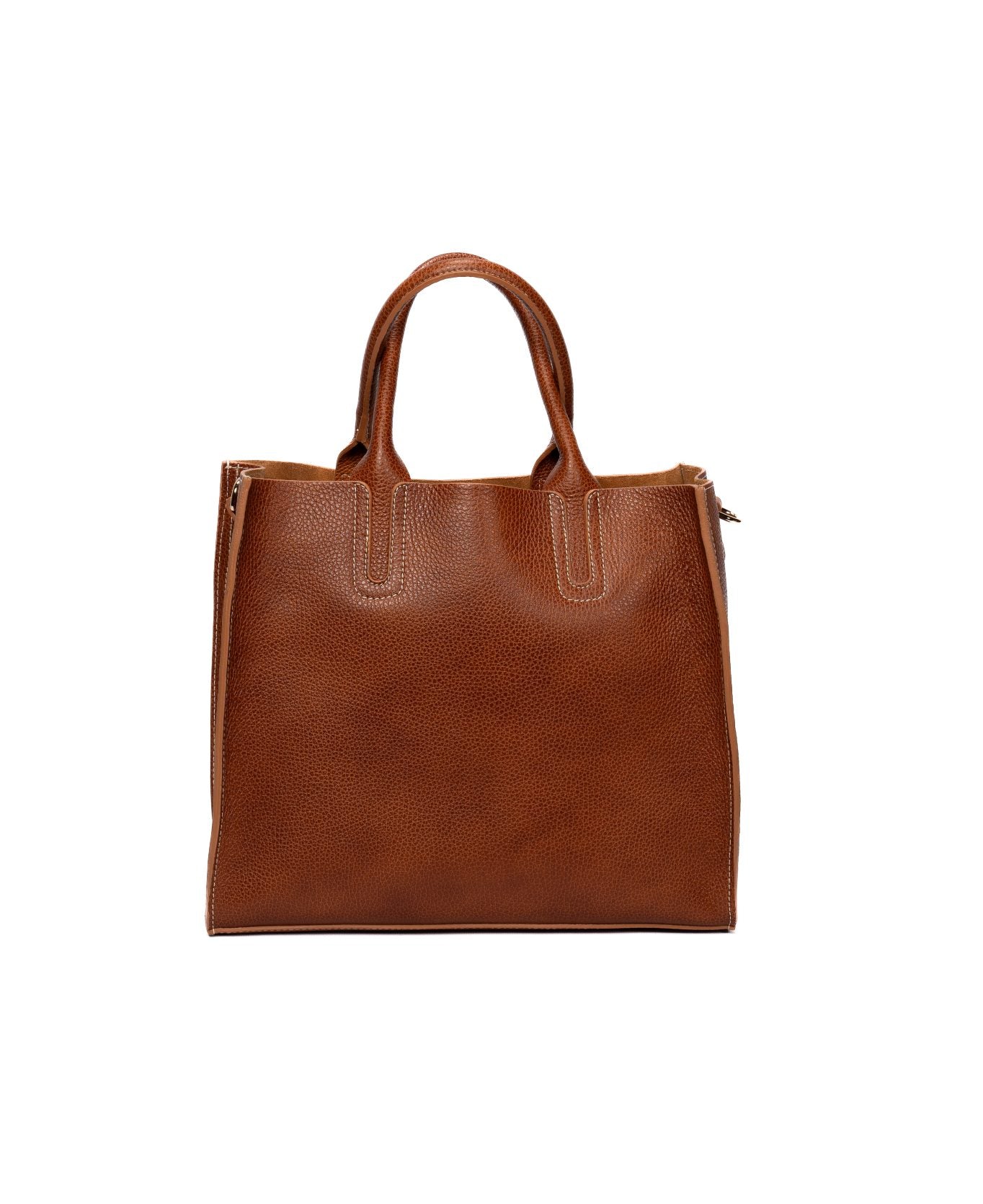 Florence Tote leather bag rust tan