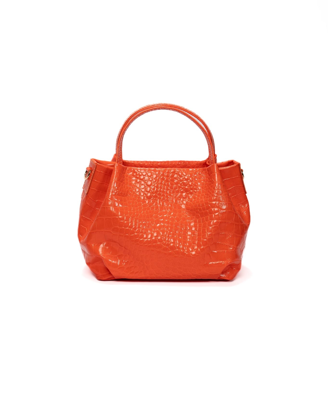 Uffizi bag croc leather Bright Orange