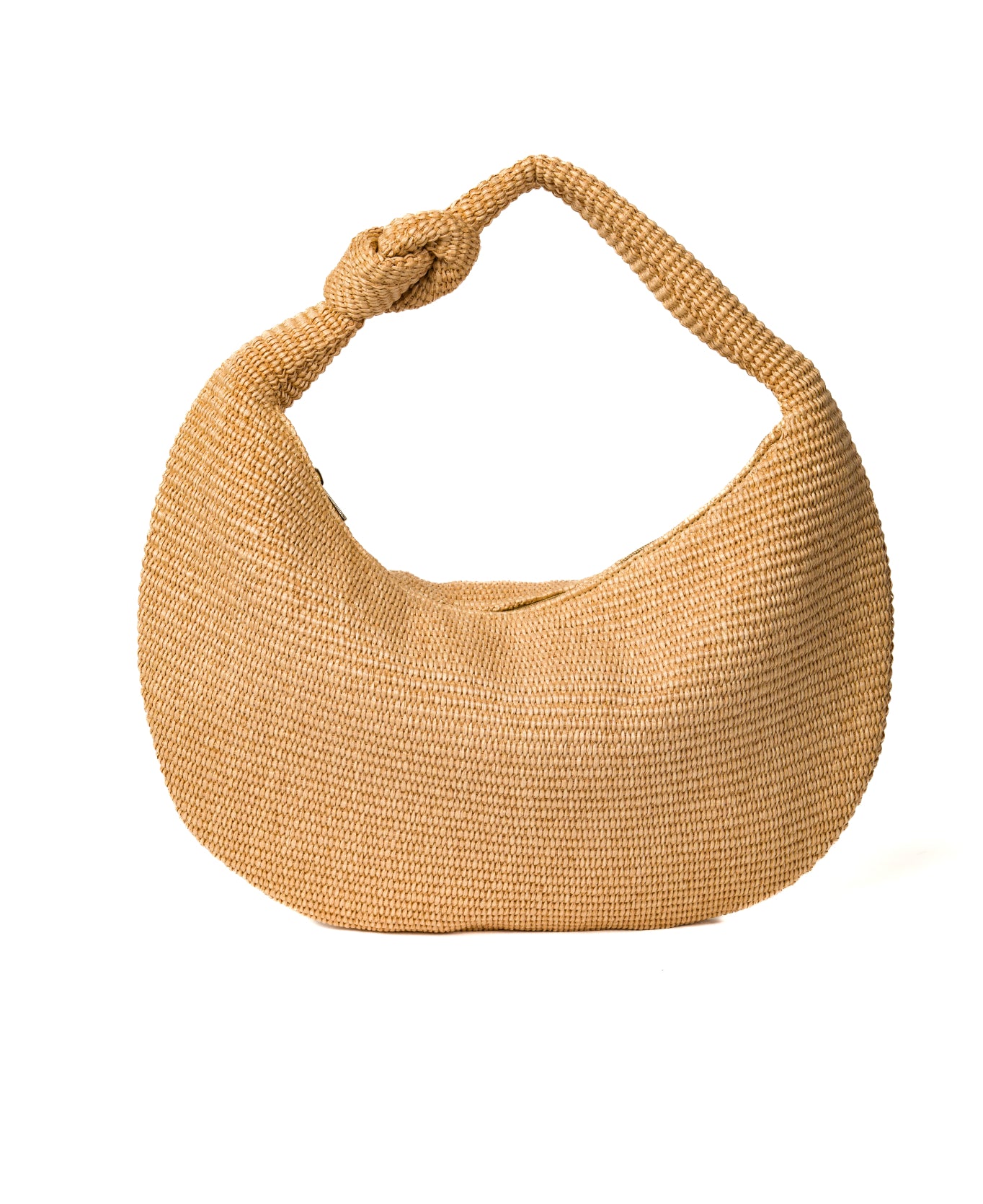 Anna Raffia Knot Bag