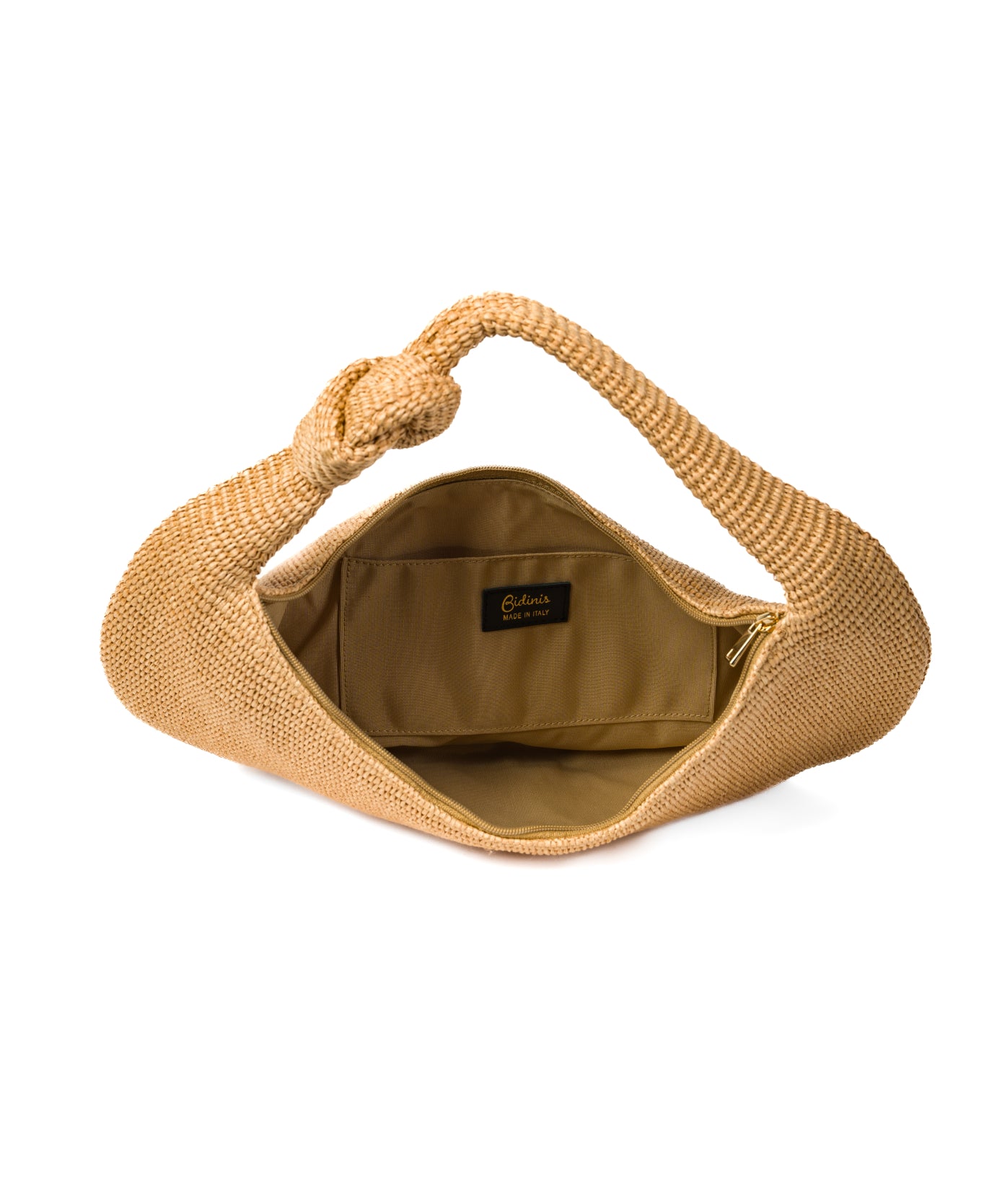 Anna Raffia Knot Bag