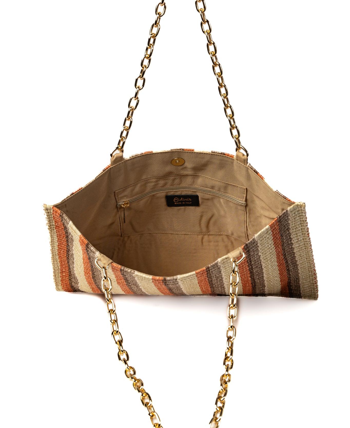 Piccarda Raffia Stripes Coral