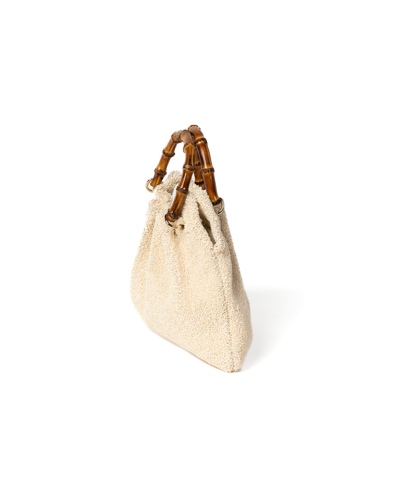 Mini Caterina Raffia bag Off-white
