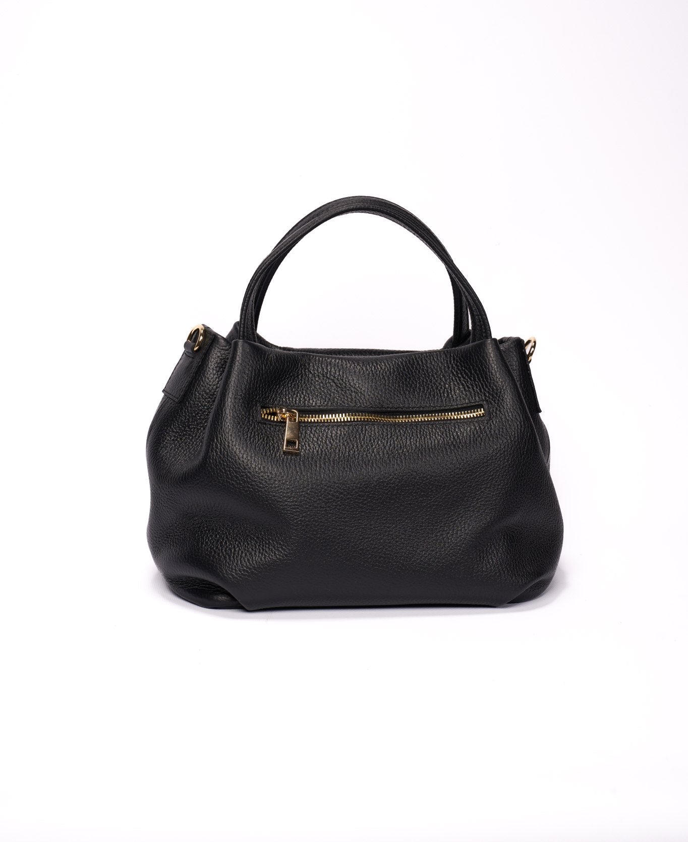 Borsa Uffizi in morbida pelle Nera