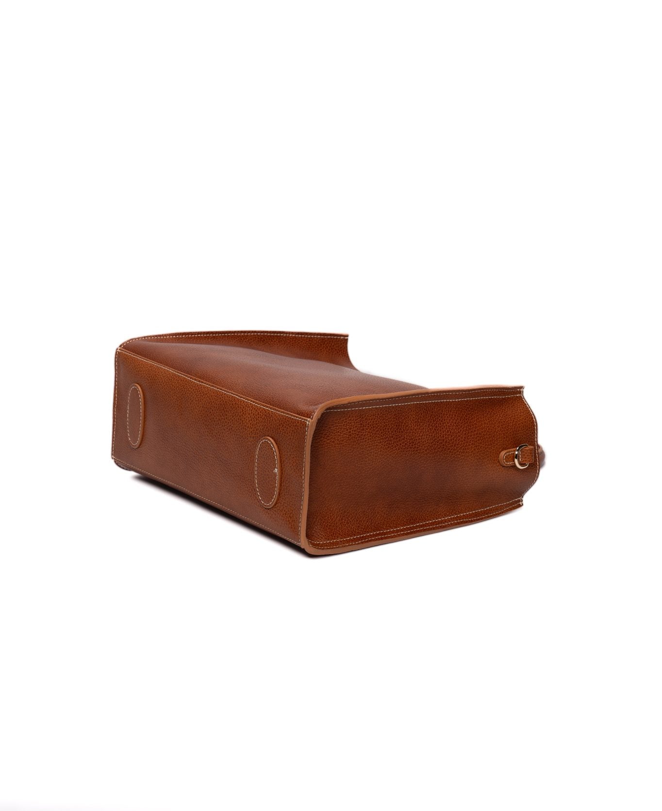 Borsa Florence Tote in pelle color ruggine