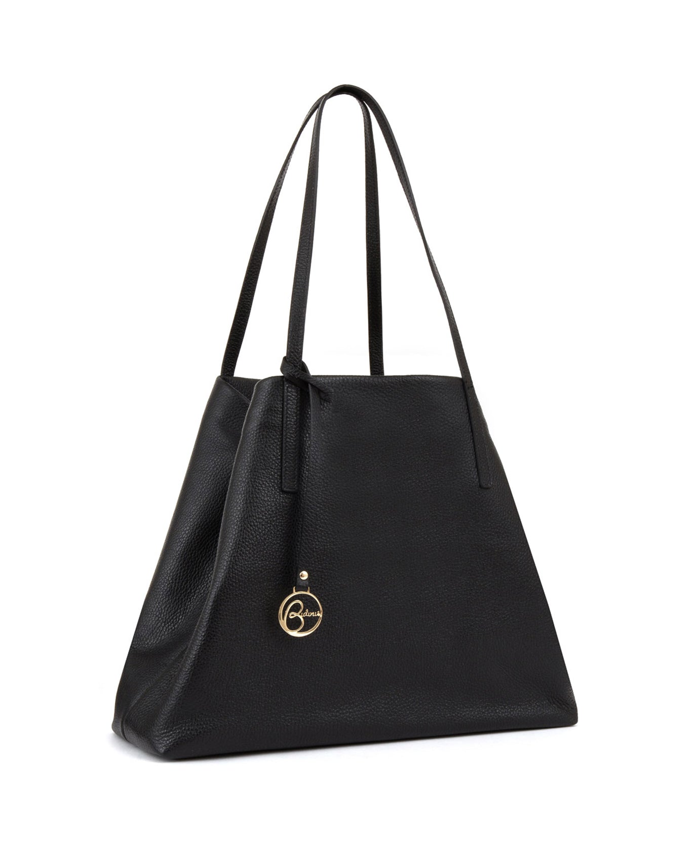 Borsa Frida Tote in pelle nera