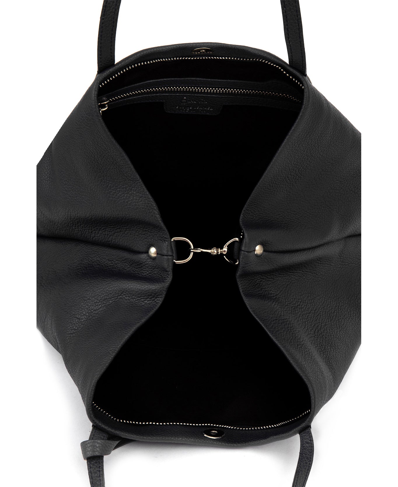 Borsa Frida Tote in pelle nera