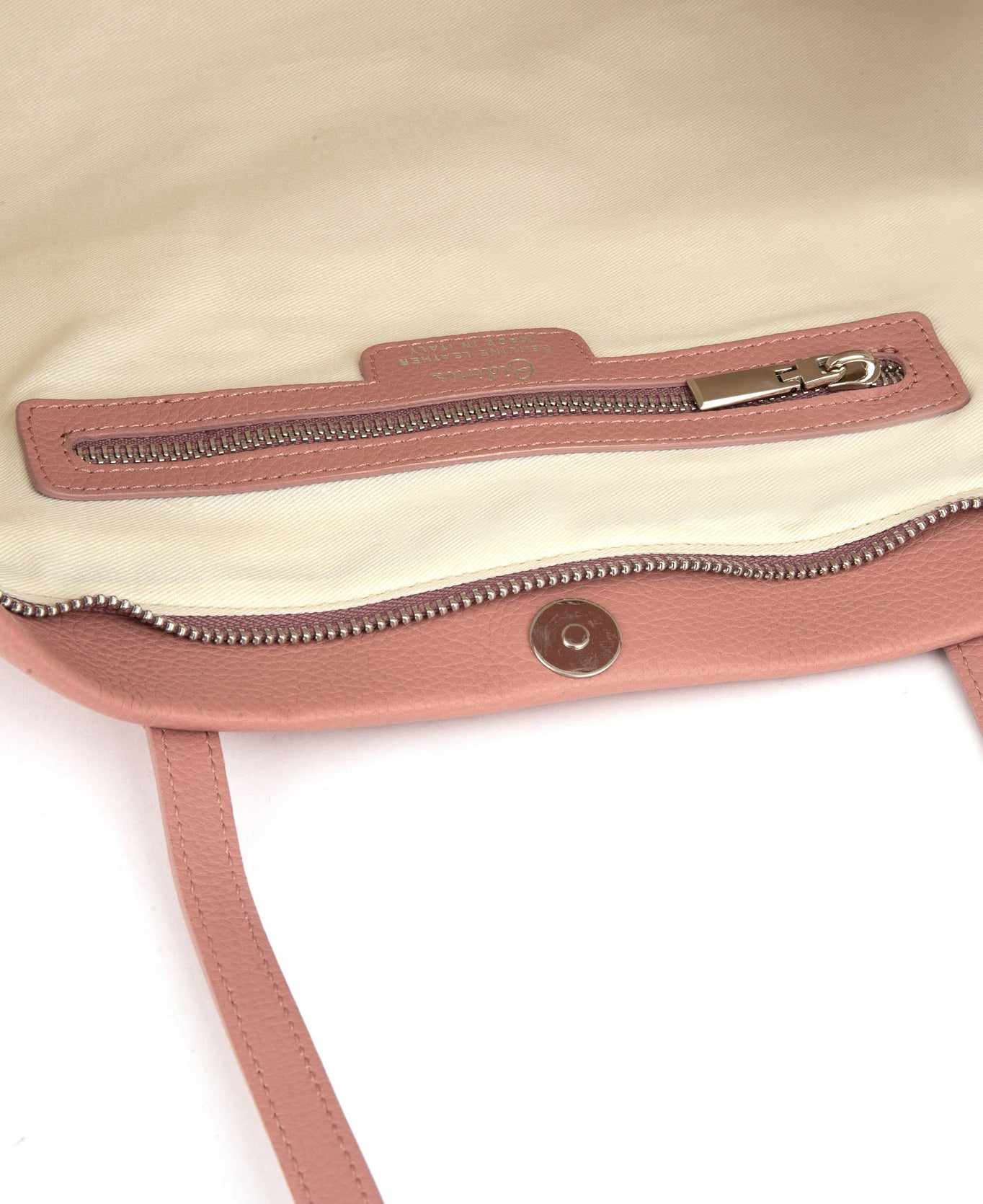 Frida tote leather bag bubblegum pink