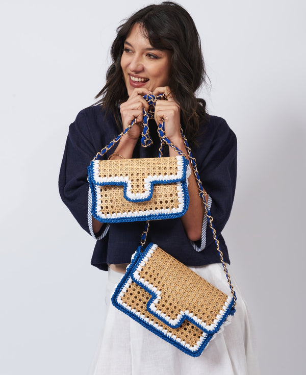 Glamorous Raffia Bags with Gold Chains: A Touch of Elegance from Bidinis Bags