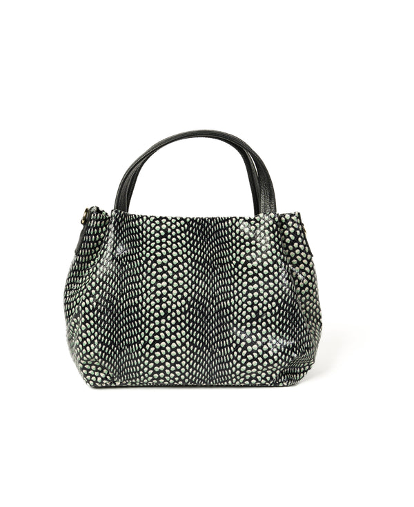 Uffizi Dots leather bag