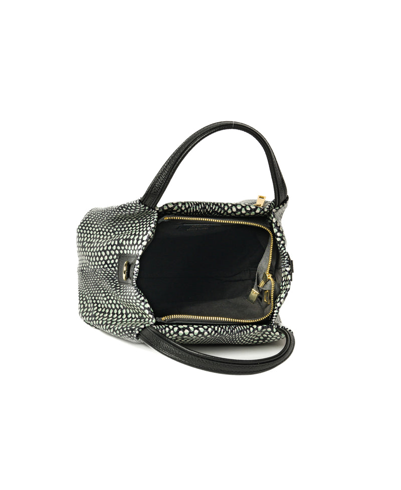 Uffizi Dots leather bag