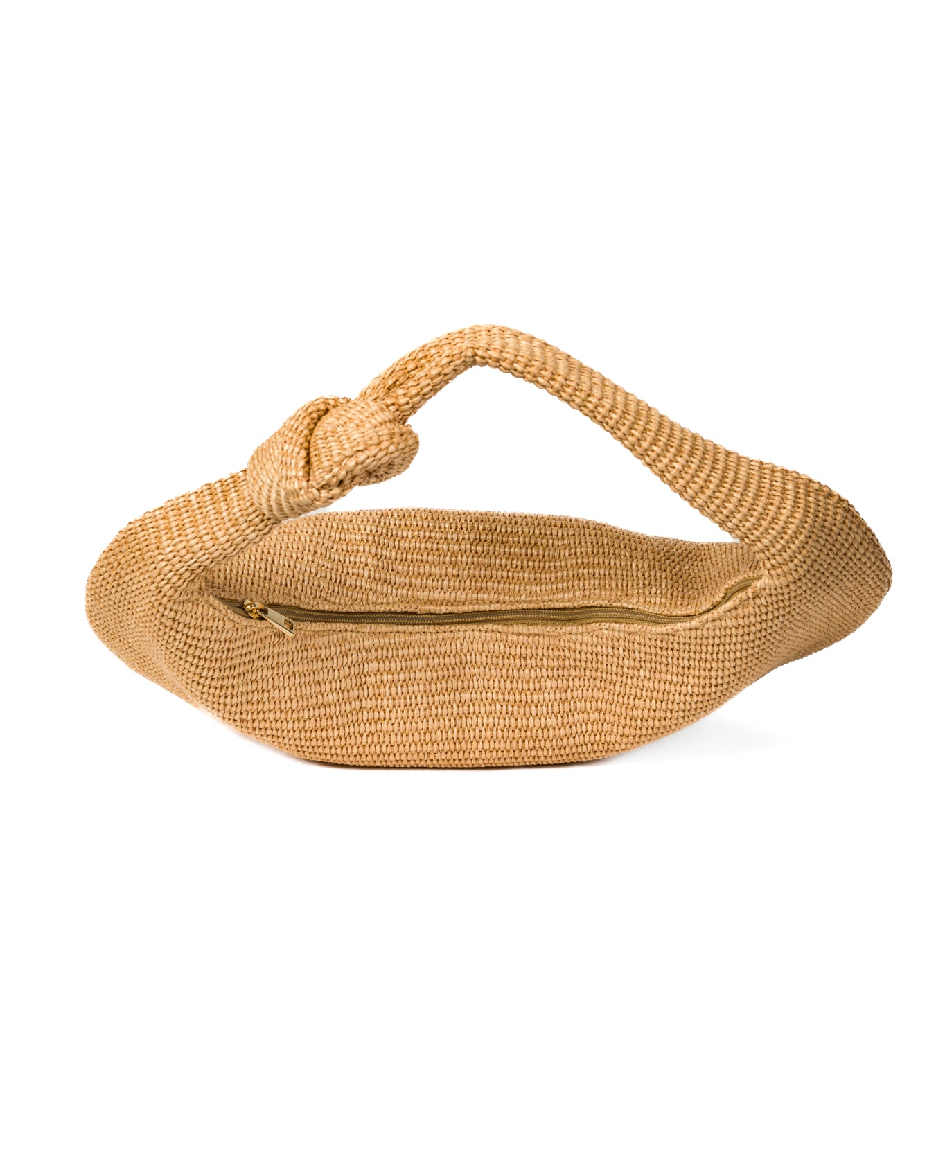 Anna Raffia Knot Bag