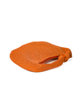 Anna Raffia Knot Orange Bag