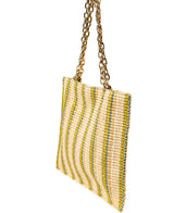Borsa tote Piccarda in bambù rafia