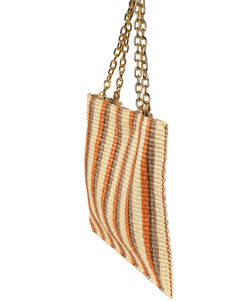 Piccarda Raffia Stripes Coral