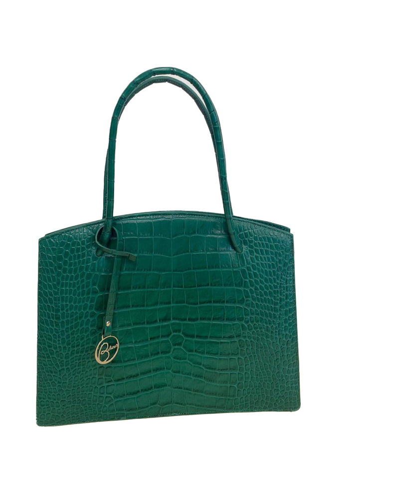 Emerald green leather purse Clearance