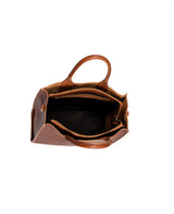 Florence Tote leather bag rust tan