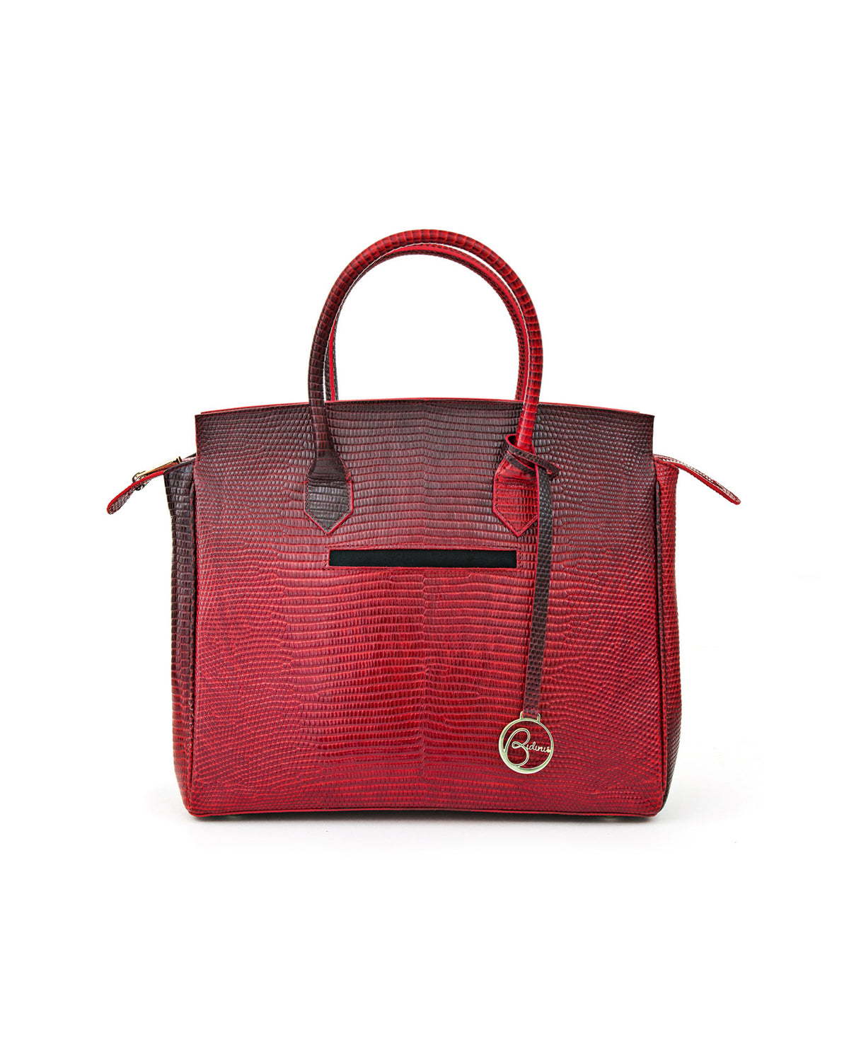 冬ギフト セ Leather_bag_degraded_red- バッグ
